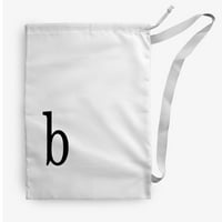 Jednostavno Daisy Canvas Moderni monogram u B torbi za pranje rublja