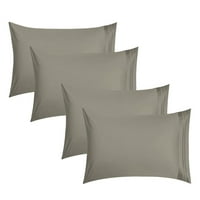 Jedinstveni ponudi set od 600Tc češljanih pamučnih jastuka, standard, smeđa