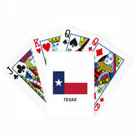 Art Deco obris zastave Teksasa Moda poker igra Čarobna kartaška zabavna igra na ploči