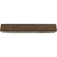 Ekena Millwork 8 W 8 h 12'l 3-strana gruba pilana endurathane fau Wood Strop greda, premium star