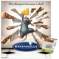 Ratatouille Ambouille-zidni poster s jednim listom, 22.375 34