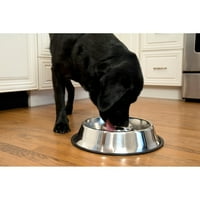 Zdjela za kućne ljubimce od nehrđajućeg čelika za pse ili mačke, velika, unca