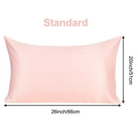 Jedinstvene ponude svilene jastuke za kosu ružičasta standarda