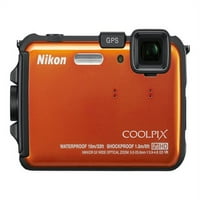 Digitalni fotoaparat-kompaktan-16 MP - 1080 MP - optički zum - pod vodom do 30 stopa - narančasta