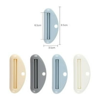 Plastični cijevni sokovnik držač dozatora paste za zube za kupaonicu na kotačima