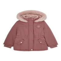 Zimska jakna Anorak za djevojčice s ograničenim rokom trajanja, kaput