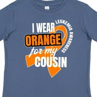 _ : Obukao sam narančastu majicu za svog rođaka u znak pažnje na leukemiju-poklon za male dječake ili djevojčice