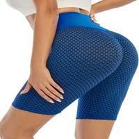 Brzosušeće Ženske kratke hlače za trčanje na vezicama, kratke hlače za jogu i fitness, ženske sportske kratke hlače za trčanje s