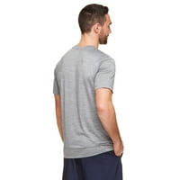 Muška muška joga Yoga Enidese Performance Crewneck Training majica, do veličine 2xl