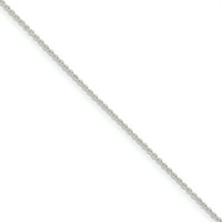 Narukvica od primarnog srebrnog lanca sa srebrnim kabelom
