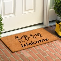 CALLOWAY MILLS Stick Obitelj Outdoor DoorMat 18 30