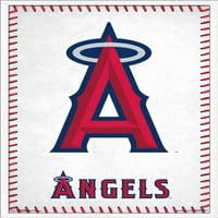 Los Angeles Angels - plakat za zid logotipa, 22.375 34