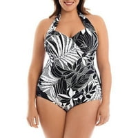 Ženski plus-size Slimming jednodijelni kupaći kostim