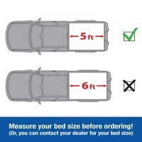Mekani trostruki poklopac kreveta za kamione od 2005. do 2009. do 2009. godine