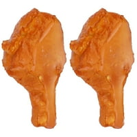 Piletina lažna hrana realističan Model Igračke piletina Umjetna edukativna imitacija hrane Noge Noge Noge plastični restoran