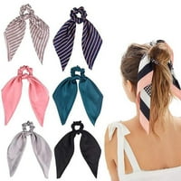 Šifonska vrpca-serpentina za kosu, elastične kravate za kosu, baršunasta traka za kosu, kravate za kosu za žene i djevojke