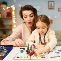 Adventski kalendar Božićni Fidget adventski kalendar Pop fidget igračka kao poklon za dječake i djevojčice
