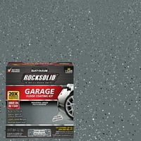 Tamno sivi, visoko sjajni Polikuraminski komplet za pokrivanje garažnih podova u garaži-317286, oz