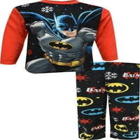 Batmanova božićna pidžama od flisa iz stripa za dječake