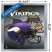 Minnesota Vikings - plakat za kaciga, 14.725 22.375