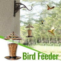 Vanjska viseća metalna hranilica za ptice; Automatska hranilica za divlje ptice u dvorištu i vrtu