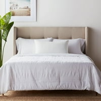 Odmor Haven Ultra plišani jastuk za krevet s isjeckanom pjenom i prilagodljivim potkrovljem, kralj, pakiranje