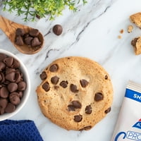 Atkins Chocolate Chip Protein Cookie, proteinski desert, bogat vlaknima, niskim ugljikohidratima, niskim šećerom, keto prijateljskim