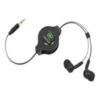 Plug - in-plug - in slušalice - žičani priključak-Crna