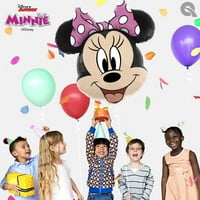 Balon od folije s glavom Minnie Mouse, 35