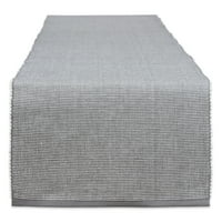Siva i bijela Rebrasta staza za stol od 2 tone