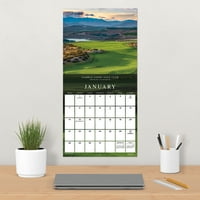 Trendovi međunarodnih sportskih ilustriranih golf igrališta zidni kalendar i igle