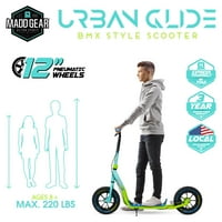 Madd Gear Urban Glide Commuter skuter - Malibu