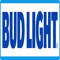 Bud Light 40 obojeni stakleni biljar, stolna svjetiljka na bazenu
