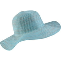Brinley Co Sun Sun Lily Ženski sklopivi Sunčev šešir s patentnim zatvaračem