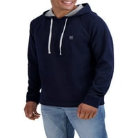 Chaps muški dvostruki lica Interlock pulover hoodie veličine xs do 4xb
