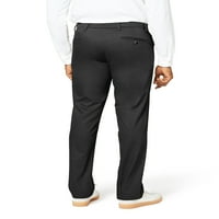 Pamučne rastezljive hlače s potpisom kaki boje u boji od amea za muškarce sportskog kroja
