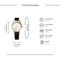 Bijeli sat s korejskim modnim dizajnom, modni kvarcni ženski Casual sat, najnoviji Ženski sat u Australiji, lako čitljiv sat za žene