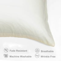 Jedinstveni set svilenkastih satenskih jastuka jastuka na jastuku