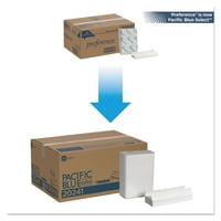 Papirnati ručnik u obliku slova 10. 13. Bijelo pakiranje kartonska kutija 1