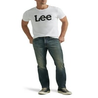 Lee® muški ekstremni pokret Redoviti ravni Jean s fle pojasom