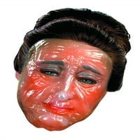 Maskirni kostimi za odrasle naborane prozirne starice Kostim Za Noć vještica maska za lice