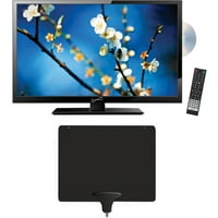 Klasa Supersonic 22 Full HD, kombinacija LED TV i DVD 1080p - 60 Hz i antena Mohu Leaf HDTV