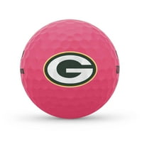 Loptice za golf u ružičastoj boji, u pakovanju