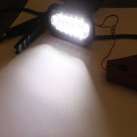 Crveno + bijelo 6 ovalno duguljasto LED svjetlo za maglu za vožnju unatrag stražnje kočnice prikolice 35100 oe-oe 25109 oe-oe