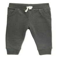 Ganimals Baby Boy French Terry Joggers, veličine 0- mjeseci