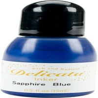 Delicata Pigment Tint Refill .5oz-sapphire plava