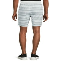 Muške kratke hlače u odnosu na velike Muške kratke hlače u prugastim prugama, veličine do 2 inča