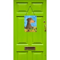 $ 4112 Doberman u ljetnim bojama, zidni ili vratni otisci, 12,16, Višebojni