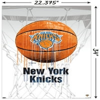 Zidni plakat Njujorški Knicks-drop basketball, 22.375 34