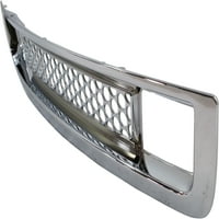 BUMPER GRILLE Kompatibilan s 2007-GMC Sierra Front, Donji Chrome